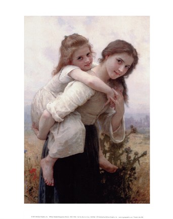 Framed Not Too Much to Carry Print