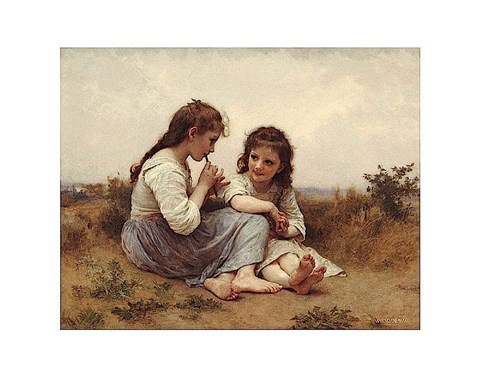 Framed Childhood Idyll Print
