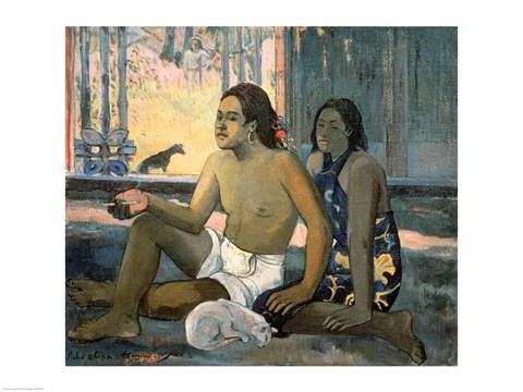 Framed Eiaha Ohipa , 1896 Print