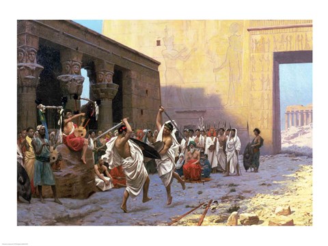 Framed Sword Dance Print