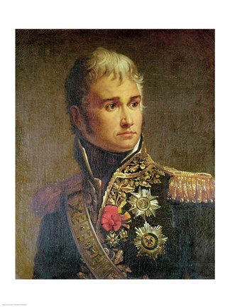 Framed Portrait of Jean Lannes Print