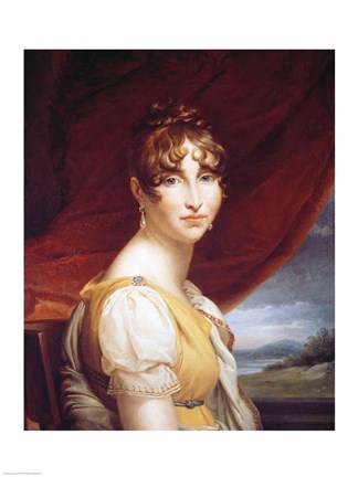 Framed Hortense de Beauharnais Print