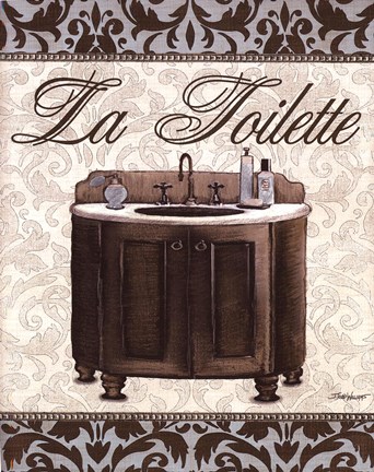 Framed Modern Sink - Mini Print