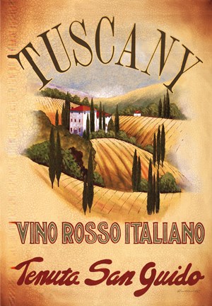Framed Tuscany Print