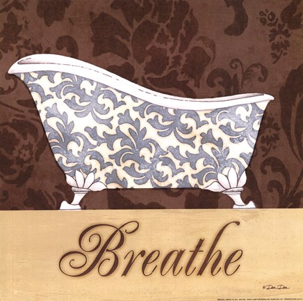 Framed Breathe Print