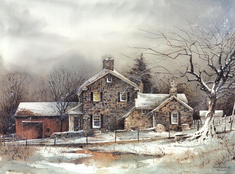 Framed Nor'easter Print