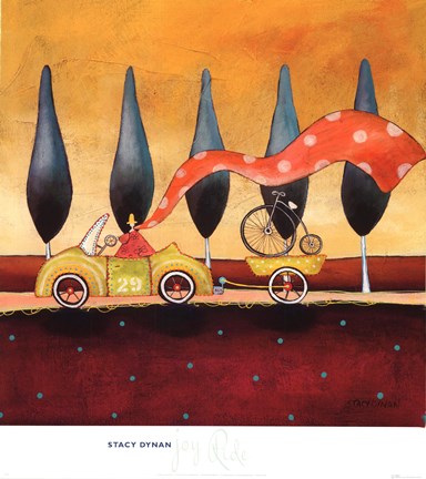 Framed Joy Ride Print