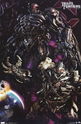 Framed Transformers 3 - Decepticons Print