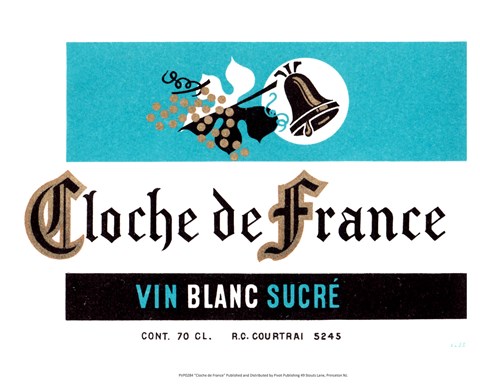Framed Cloche de France Print