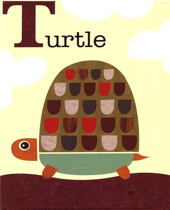 Framed Turtle Print