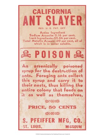 Framed Ant Slayer Print