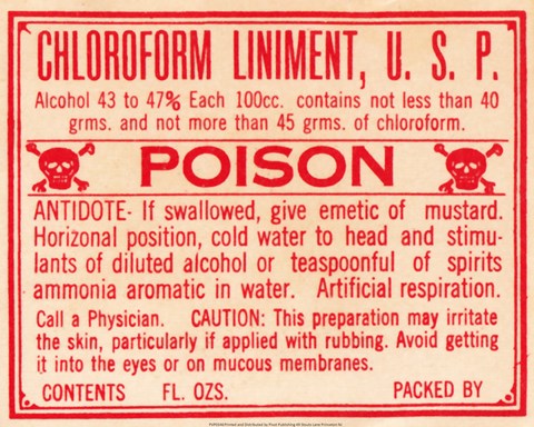 Framed Chloroform Print
