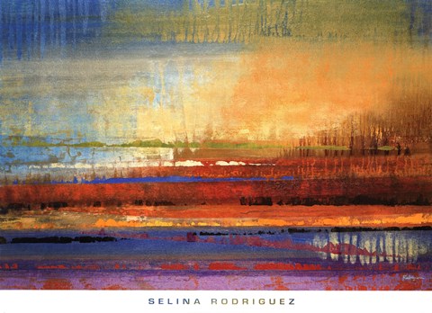 Framed Horizions II Print