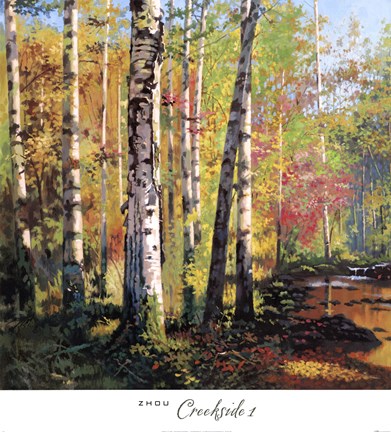 Framed Creekside 1 Print