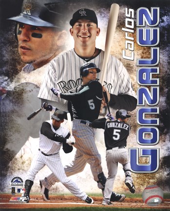 Framed Carlos Gonzalez 2011 Portrait Plus Print