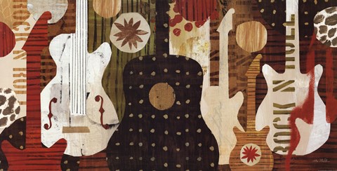 Framed Rock and Roll Fantasy Print