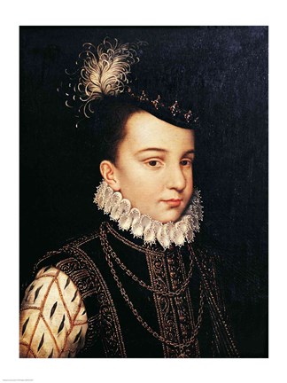 Framed Portrait of Francois Hercule de France Duc d&#39;Alencon Print
