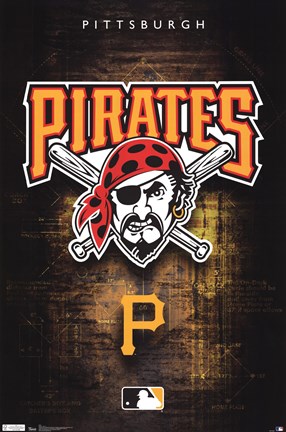 Framed Pirates - Logo 11 Print