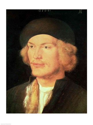 Framed Young Man, 1507 Print