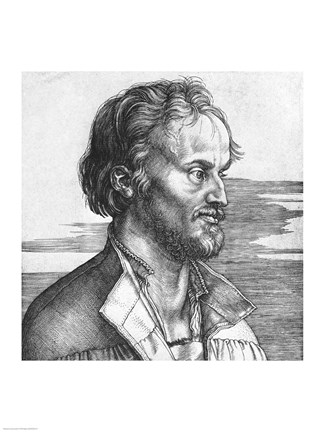 Framed Portrait of Philipp Melanchthon, 1526 Print