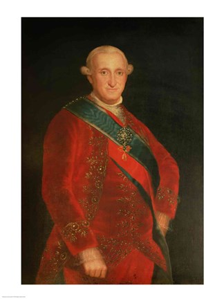 Framed Charles IV Print