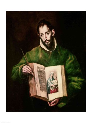 Framed St. Luke Print