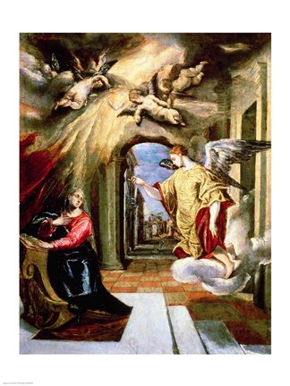 Framed Annunciation II Print
