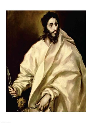 Framed St. Bartholomew, 1606 Print