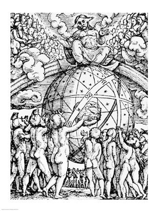 Framed Last Judgement Print