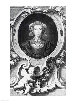 Framed Anne of Cleves Print