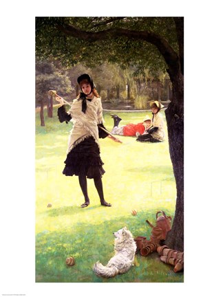 Framed Croquet Print
