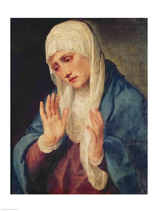 Framed Mater Dolorosa, 1555 Print