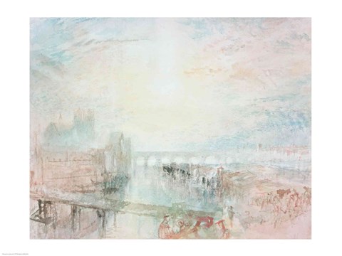 Framed View of Lyons Print