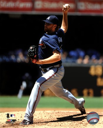 Framed Tommy Hanson 2011 Action Print