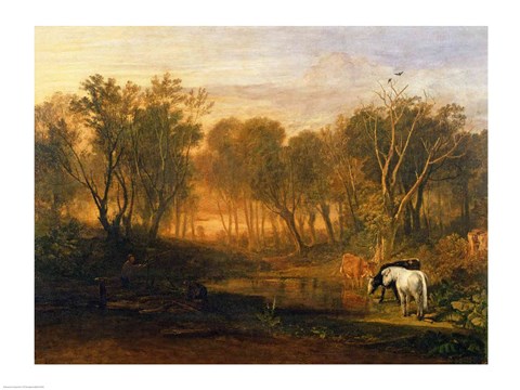 Framed Forest of Bere, c.1808 Print