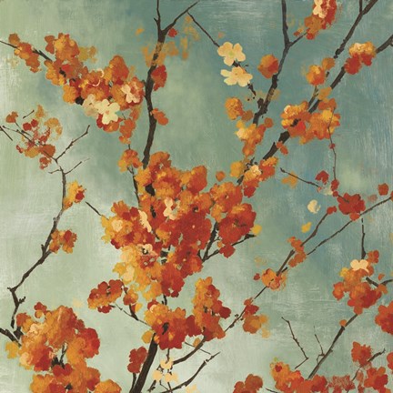 Framed Orange Blossoms I Print