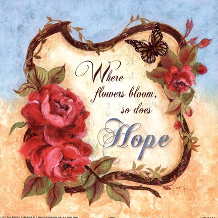 Framed Hope Print