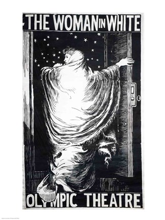 Framed Poster for the stage version of &#39;The Woman in White&#39; Print