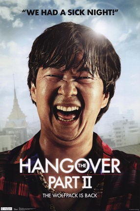 Framed Hangover 2 - Mr. Chow Print