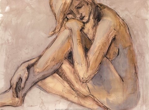 Framed Laying Low II Print