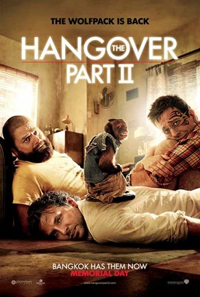 Framed Hangover 2 Film Print