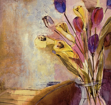 Framed Fandango II Print