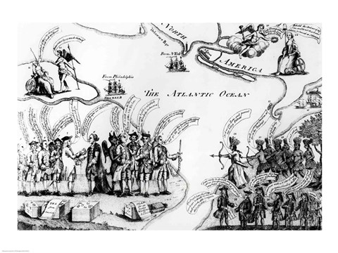 Framed Liberty Triumphant Print