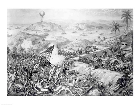 Framed Capture of El Caney Print