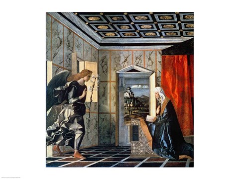 Framed Annunciation Print