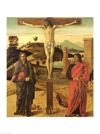 Framed Calvary Print