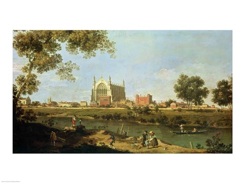 Framed Eton College Print