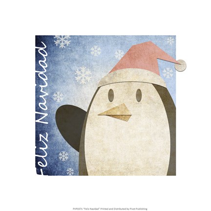 Framed Feliz Navidad Print