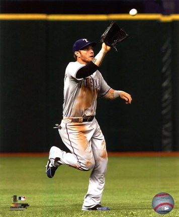 Framed Josh Hamilton 2011 Action Print