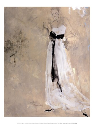 Framed Colors of Night II Print